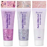 Body Glitter Gel Mermaid Silver Pink