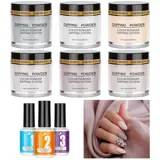 Dipping Powder Nail Kit Glitter Colors
